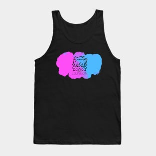 Leongon Color Splash Logo Tank Top